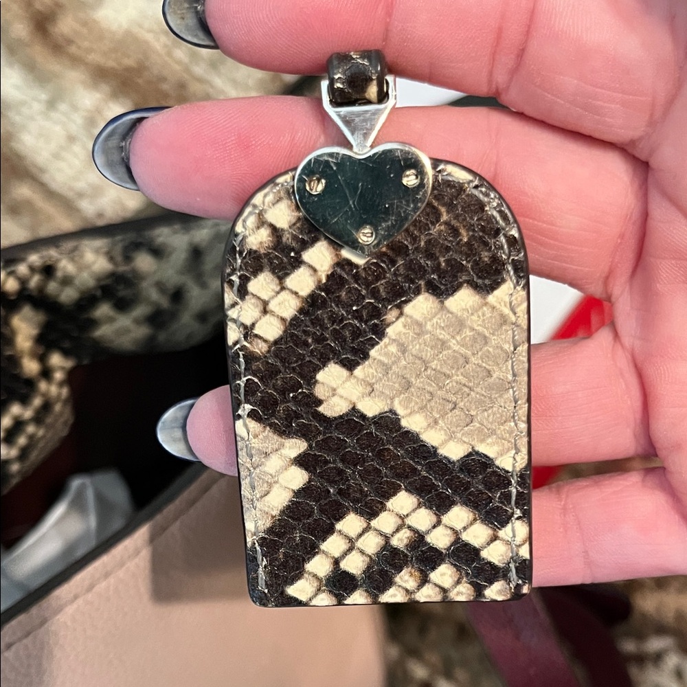 EUC Kate Spade Ny Margaux Snake Embossed Leather Crossbody Shoulder Bag - Picture 12 of 12